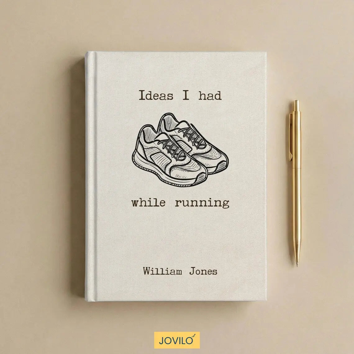 Best Gifts for Coaches for football, basketball, tennis, and soccer coaches — personalized notebooks by JOVILO