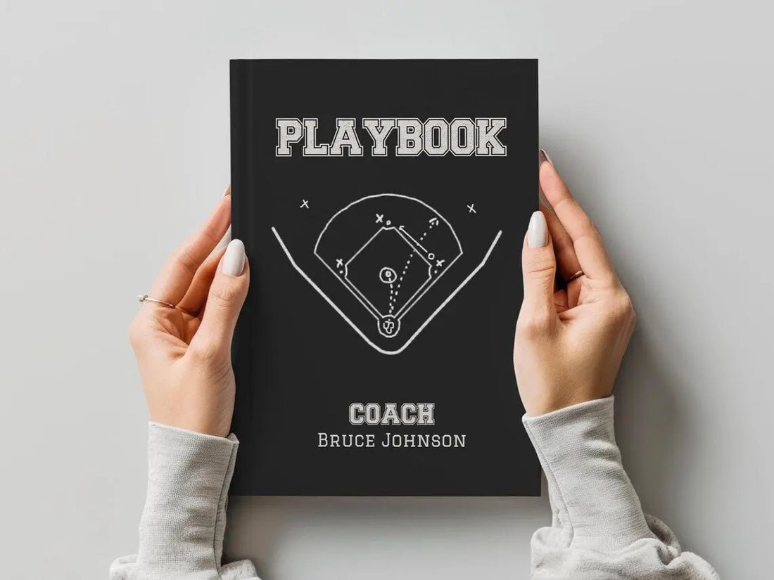 Youth Sports Coach Gifts - personalized notebooks and mugs for volunteer coaches