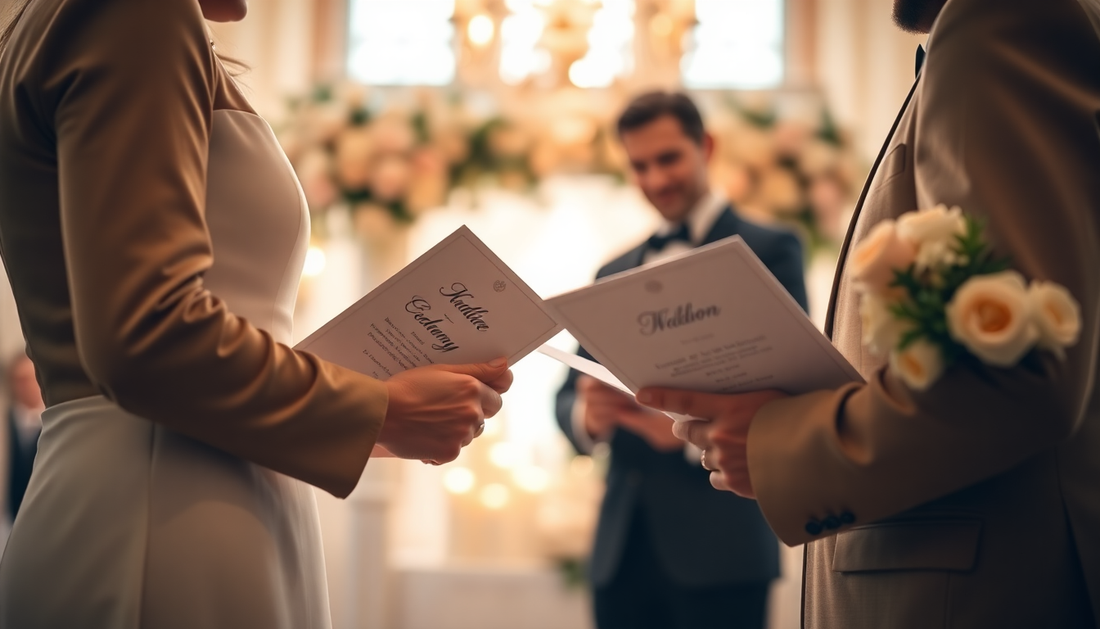Purple Vow Books — personalized hardcover wedding vow books by JOVILO