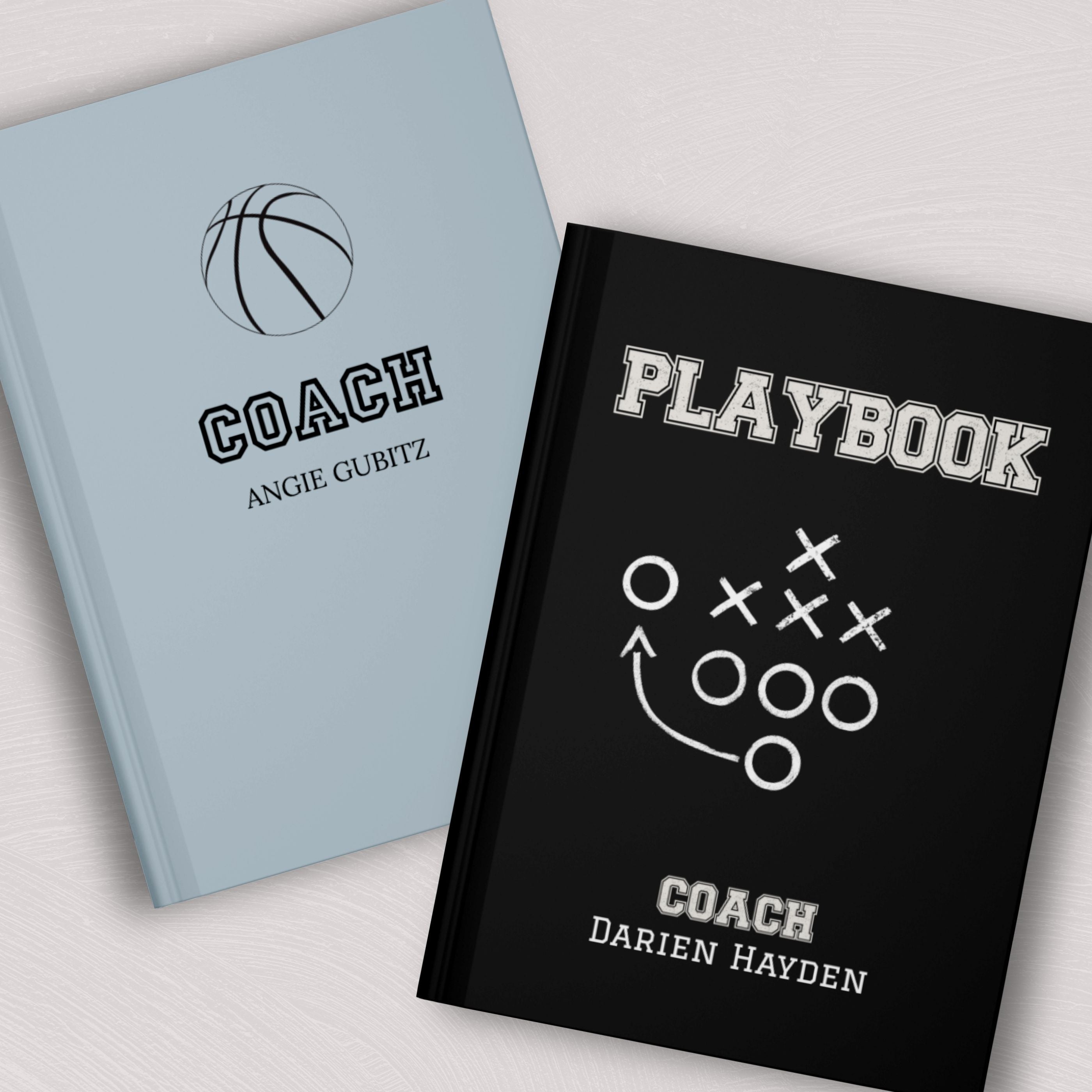 Custom Gift for Football Coach, Coach's Notebook Sports Planner, Football Playbook Journal, Personalized Coach Appreciation Gift from Team