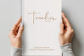 Personalized Teacher Journal Custom Teacher Notebook JOVILO