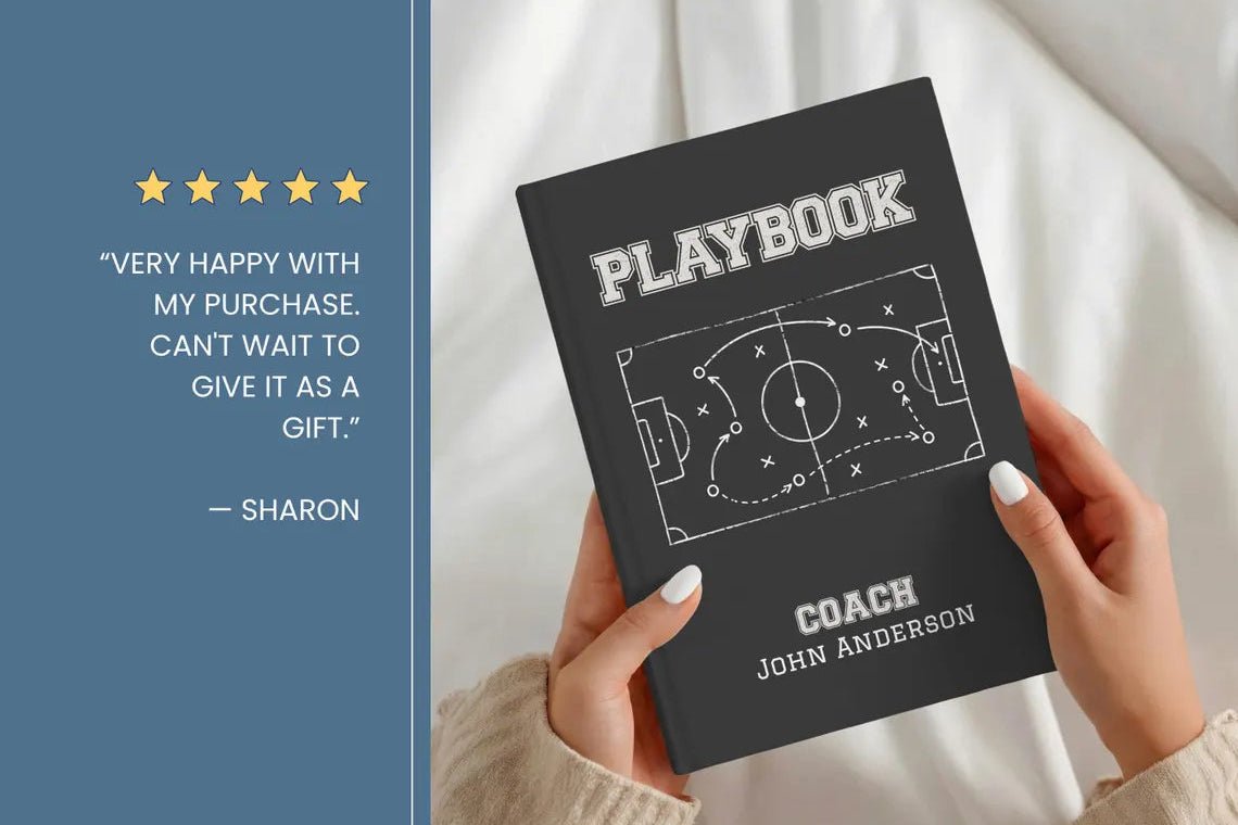 Baseball Coach Notebook - Custom Gift for Baseball Coach - JOVILO