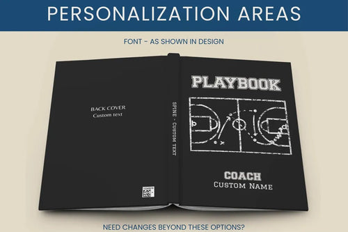 Baseball Coach Notebook - Custom Gift for Baseball Coach - JOVILO