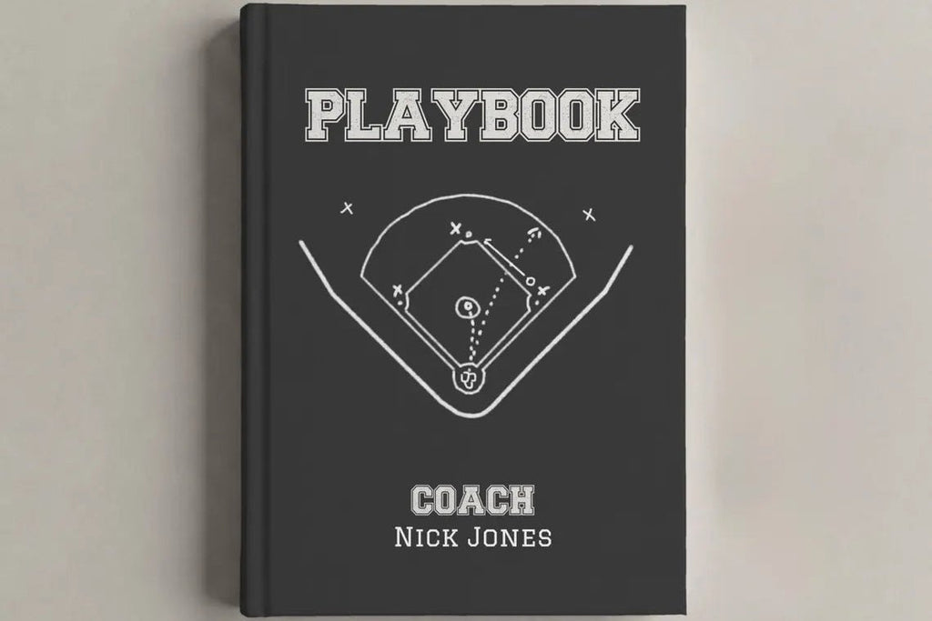Baseball Coach Notebook - Custom Gift for Baseball Coach - JOVILO