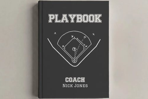 Baseball Coach Notebook - Custom Gift for Baseball Coach - JOVILO