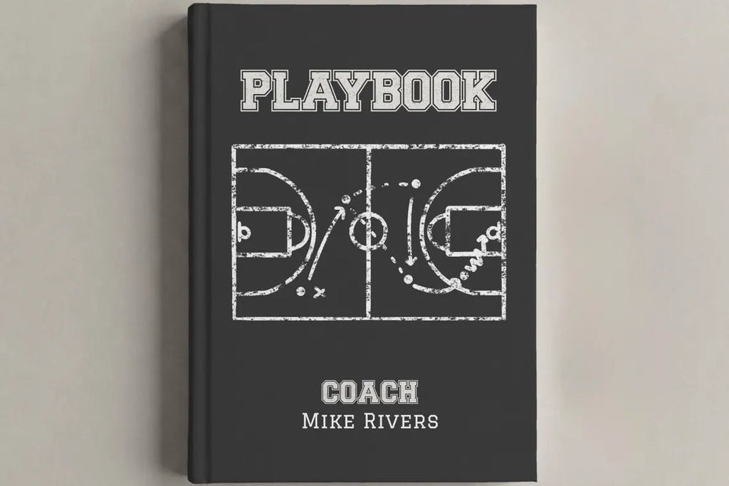 Basketball Coach Notebook - Custom Gift for Basketball Coach - JOVILO