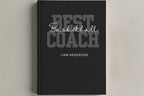 Basketball Coach Notebook - Personalized Coach Appreciation Journal - JOVILO