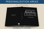 Basketball Coach Notebook - Personalized Coach Appreciation Journal - JOVILO