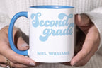 Personalized Second Grade Teacher Mug JOVILO