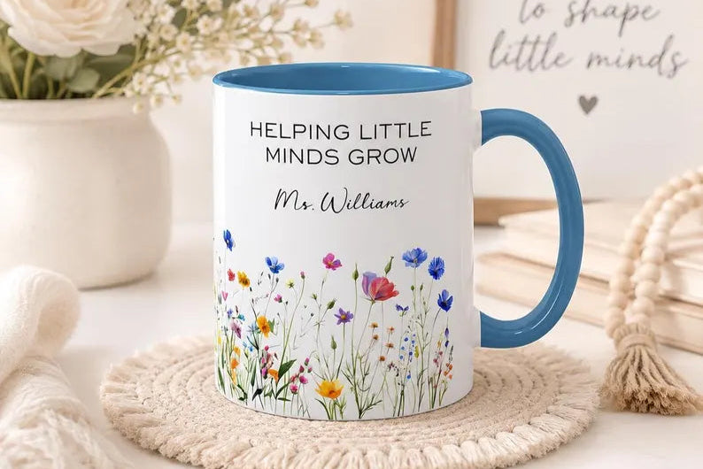 Custom Teacher Gift for First Day of School - Personalized Teacher Mug JOVILO