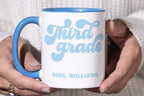 Personalized Third Grade Teacher Mug JOVILO