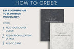 Classic Wedding Vow Books for Bride and Groom - Custom His & Hers To My Wife & To My Husband Set - JOVILO