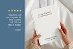 Classic Wedding Vow Books for Bride and Groom - Custom His & Hers To My Wife & To My Husband Set - JOVILO