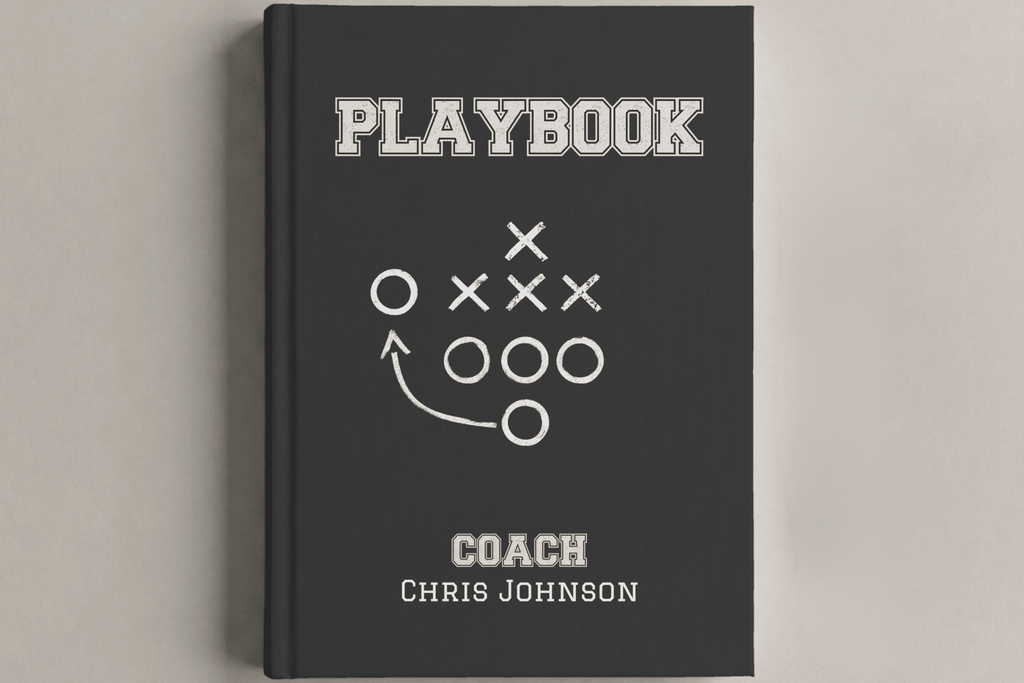 Football Coach Notebook - Custom Gift for Football Coach - JOVILO