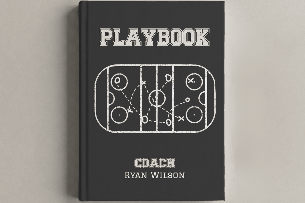 Ice Hockey Coach Notebook - Custom Gift for Ice Hockey Coach - JOVILO