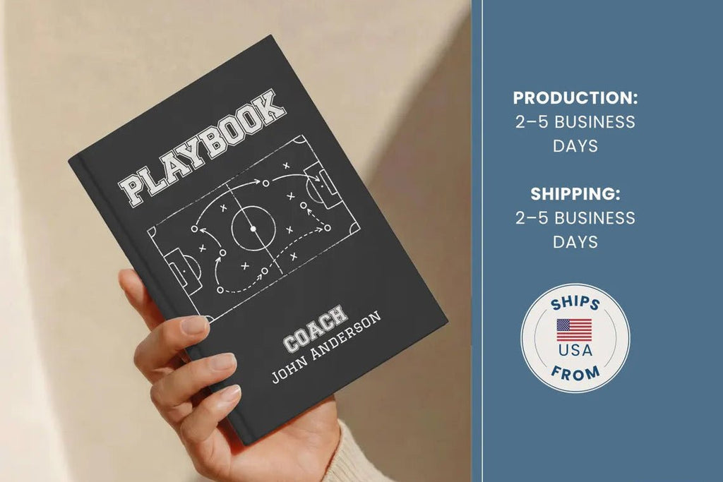 Ice Hockey Coach Notebook - Custom Gift for Ice Hockey Coach - JOVILO