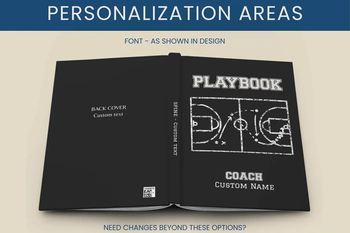 Ice Hockey Coach Notebook - Custom Gift for Ice Hockey Coach - JOVILO
