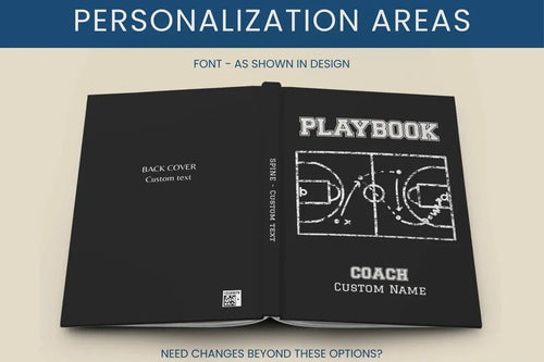 Ice Hockey Coach Notebook - Custom Gift for Ice Hockey Coach - JOVILO