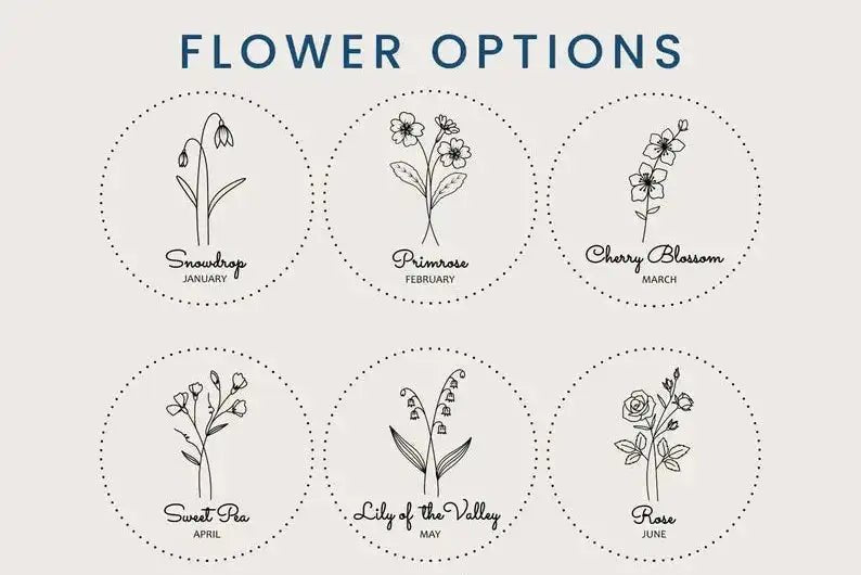 Personalized 18th Birthday Gift Journal - Custom Name Birth Month Flower - JOVILO