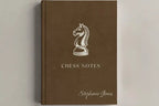 Personalized Chess Notebook - Custom Name & Chess Piece - JOVILO