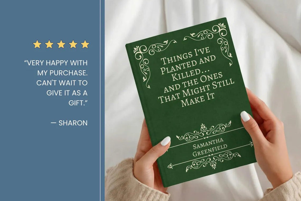 Personalized Garden Journal – Custom Name Gardening Diary for Plant Lovers - JOVILO