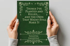 Personalized Garden Journal – Custom Name Gardening Diary for Plant Lovers - JOVILO