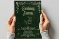 Personalized Garden Journal/Notebook – Custom Name Gardening Diary - JOVILO