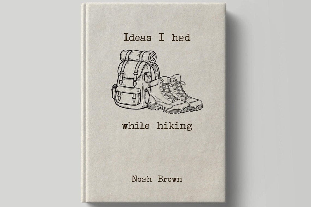 Personalized Hiking Journal – Custom Name Gift for Hiker - JOVILO