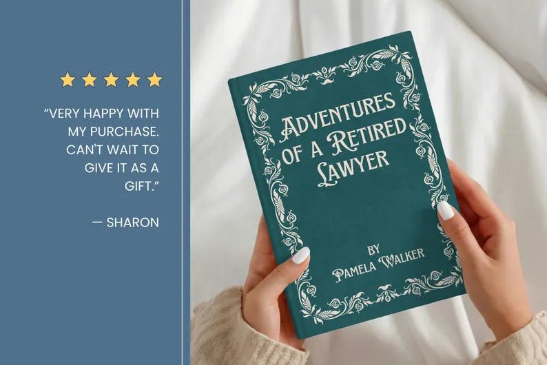 Personalized Journal for Retiring Lawyer - Unique Gift Idea for Retiring Attorney - JOVILO