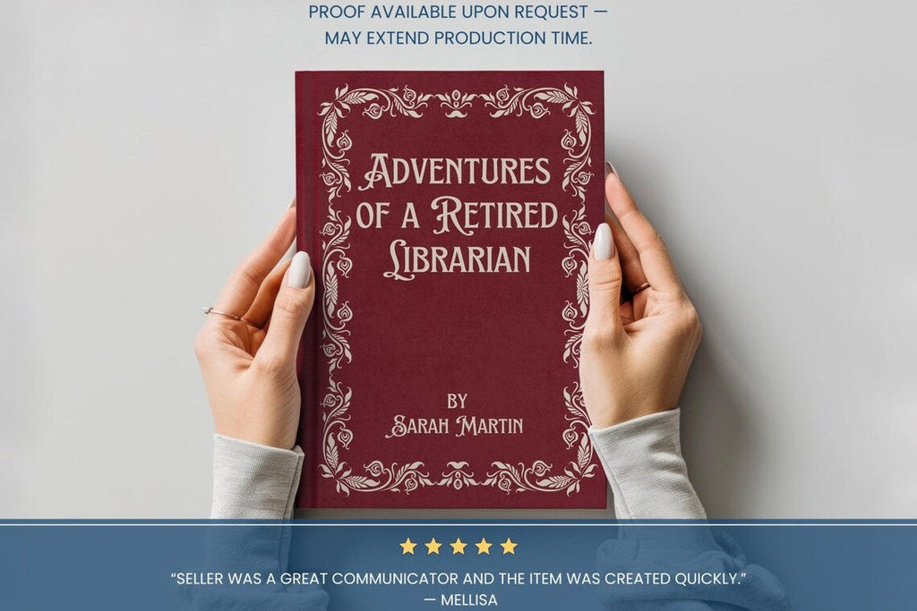 Personalized Journal for Retiring Librarian - Unique Gift Idea for Retiring Librarian from Coworkers - JOVILO