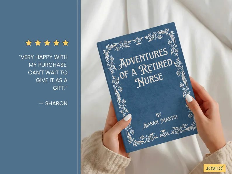 Personalized Nurse Retirement Gifts - Retirement Custom Name Gift for Nurse - JOVILO