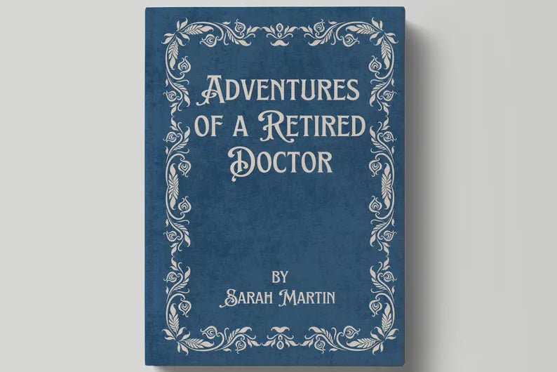 Personalized Retirement Book Gift for Doctor - Custom Name Journal for Retiring Doctor - JOVILO