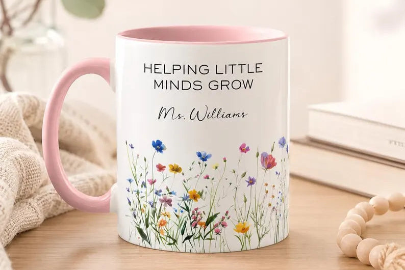 Custom Teacher Gift for First Day of School - Personalized Teacher Mug JOVILO