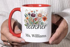 Personalized Teacher Mug - Custom Teacher Gift JOVILO
