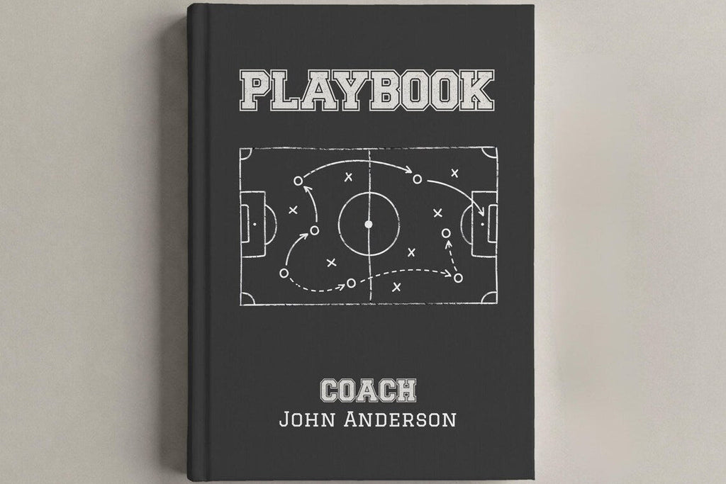 Soccer Coach Notebook - Custom Gift for Soccer Coach - JOVILO