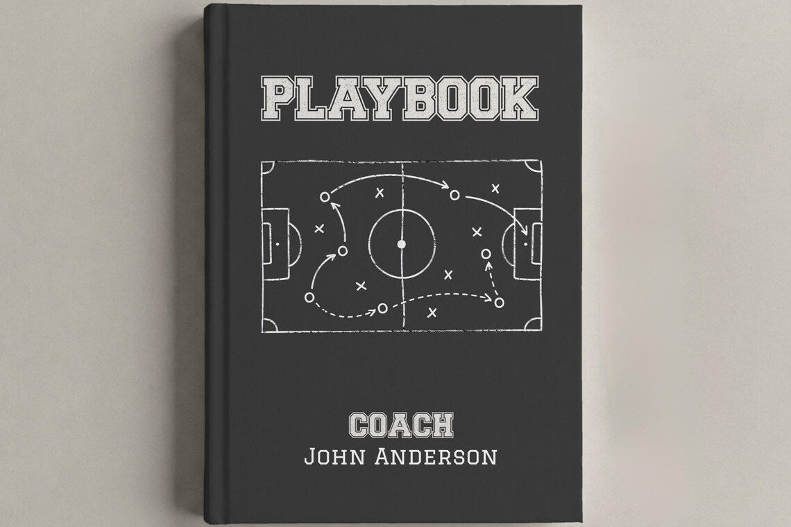 Soccer Coach Notebook - Custom Gift for Soccer Coach - JOVILO