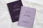 Wedding Vow Books for Marriage Ceremony - Customized Hardcover Keepsake for Bride and Groom - JOVILO