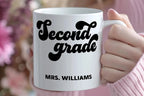 Personalized Second Grade Teacher Mug JOVILO