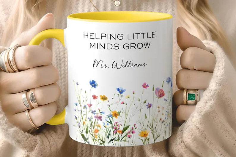 Custom Teacher Gift for First Day of School - Personalized Teacher Mug JOVILO